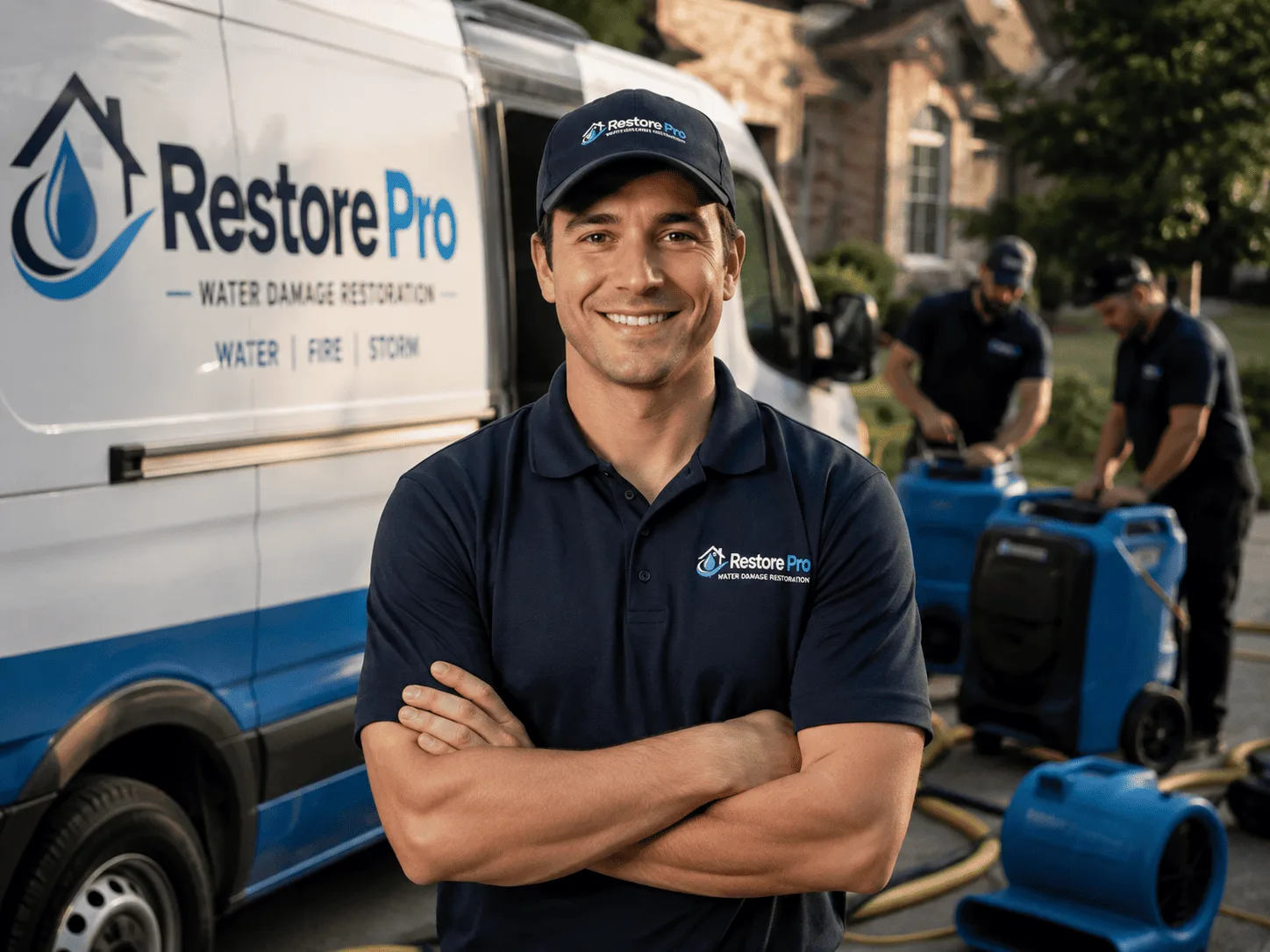 Water Damage Restoration company in Badger, CA